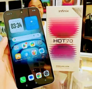 New Infinix Hot 70 128 GB Silver