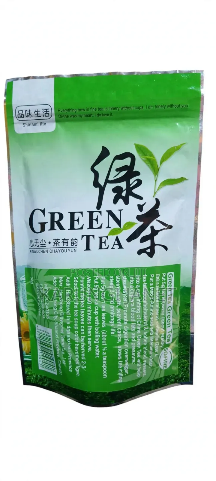 Chinese Green Tea for Better