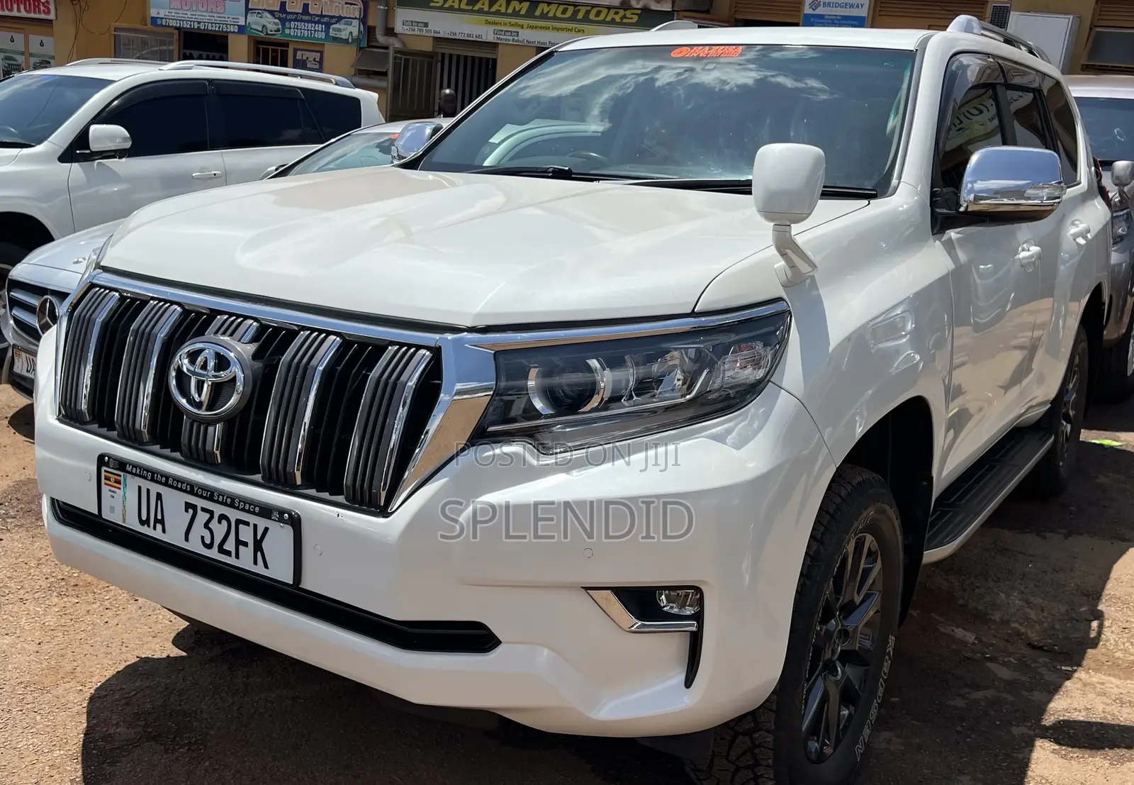 Toyota Land Cruiser Prado 2017 White
