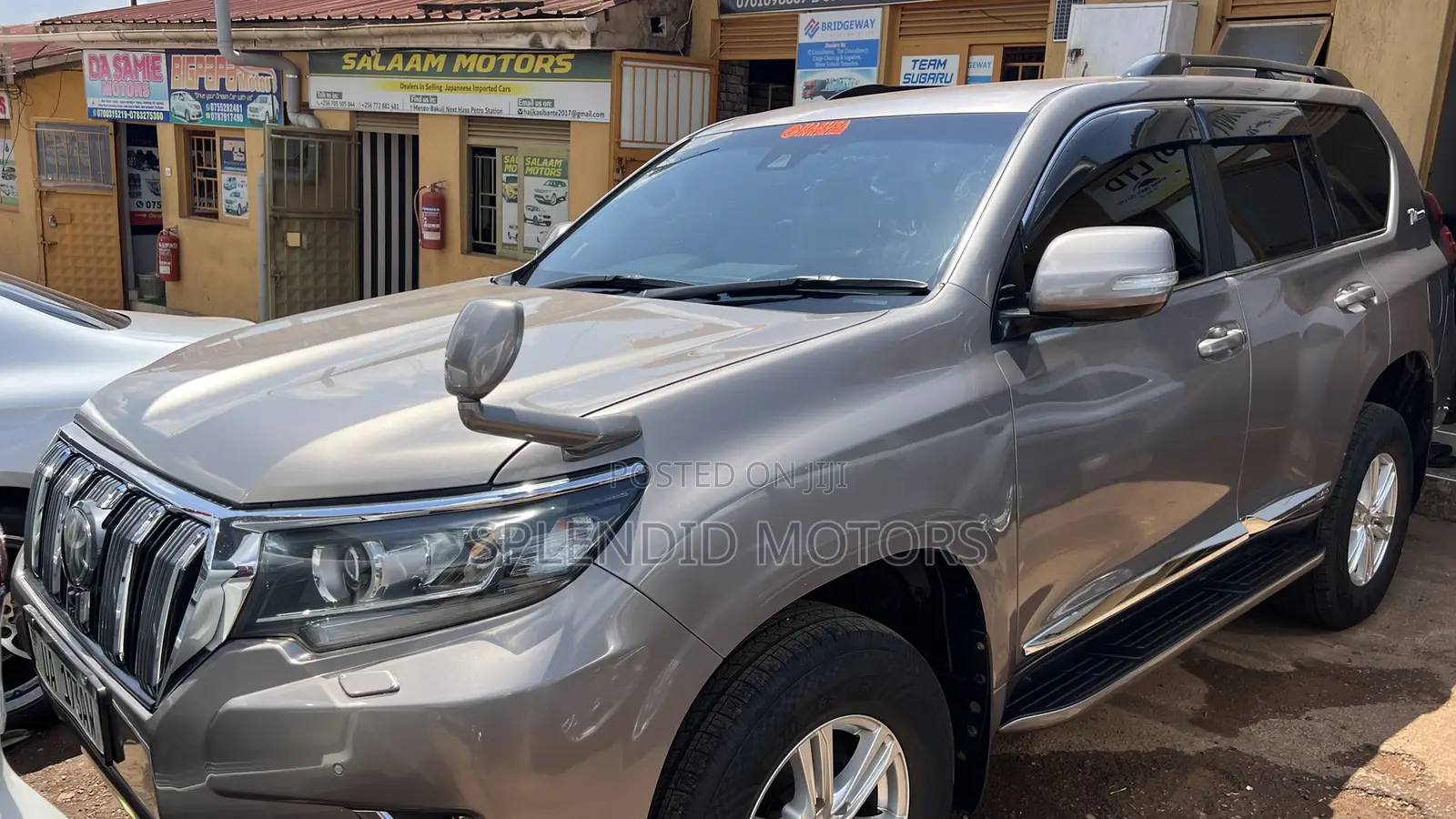 Toyota Land Cruiser Prado 2021 Gray