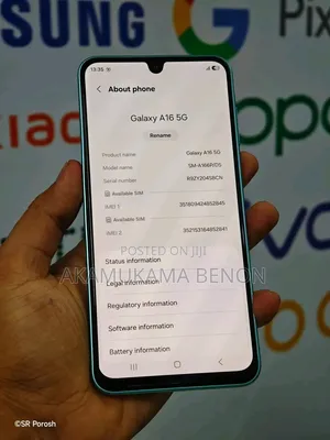 New Samsung Galaxy A16 5G 256 GB Silver