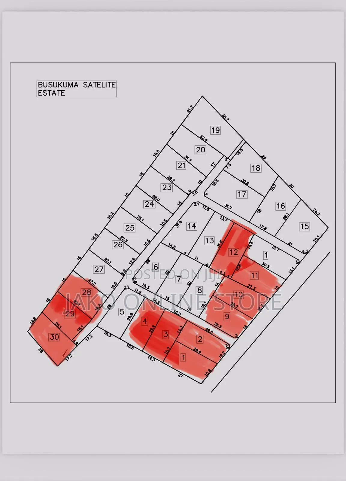 Estate Titled Plots in Busukuma for Sale