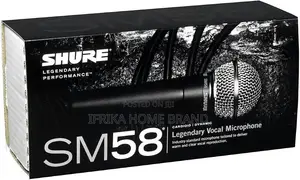 Shure Shure SM58 Cardioid Vocal Microphone & Pig Hog Mic Cable