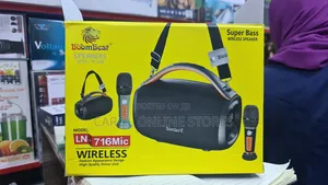 Original Boombest Speaker With 2 Wireless Microphone