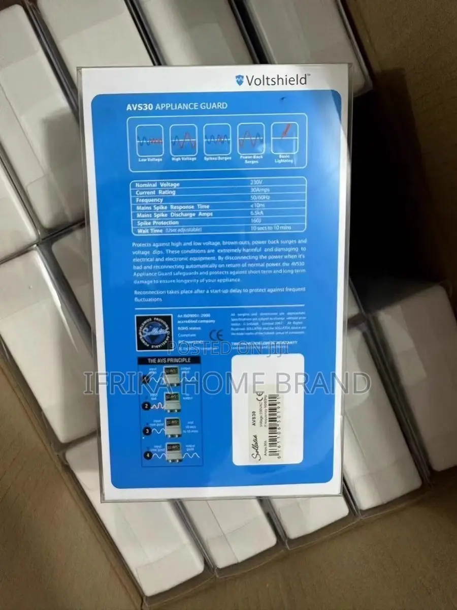 AVS-30 High Power Overvoltage and Undervoltage Protector 220v 30A