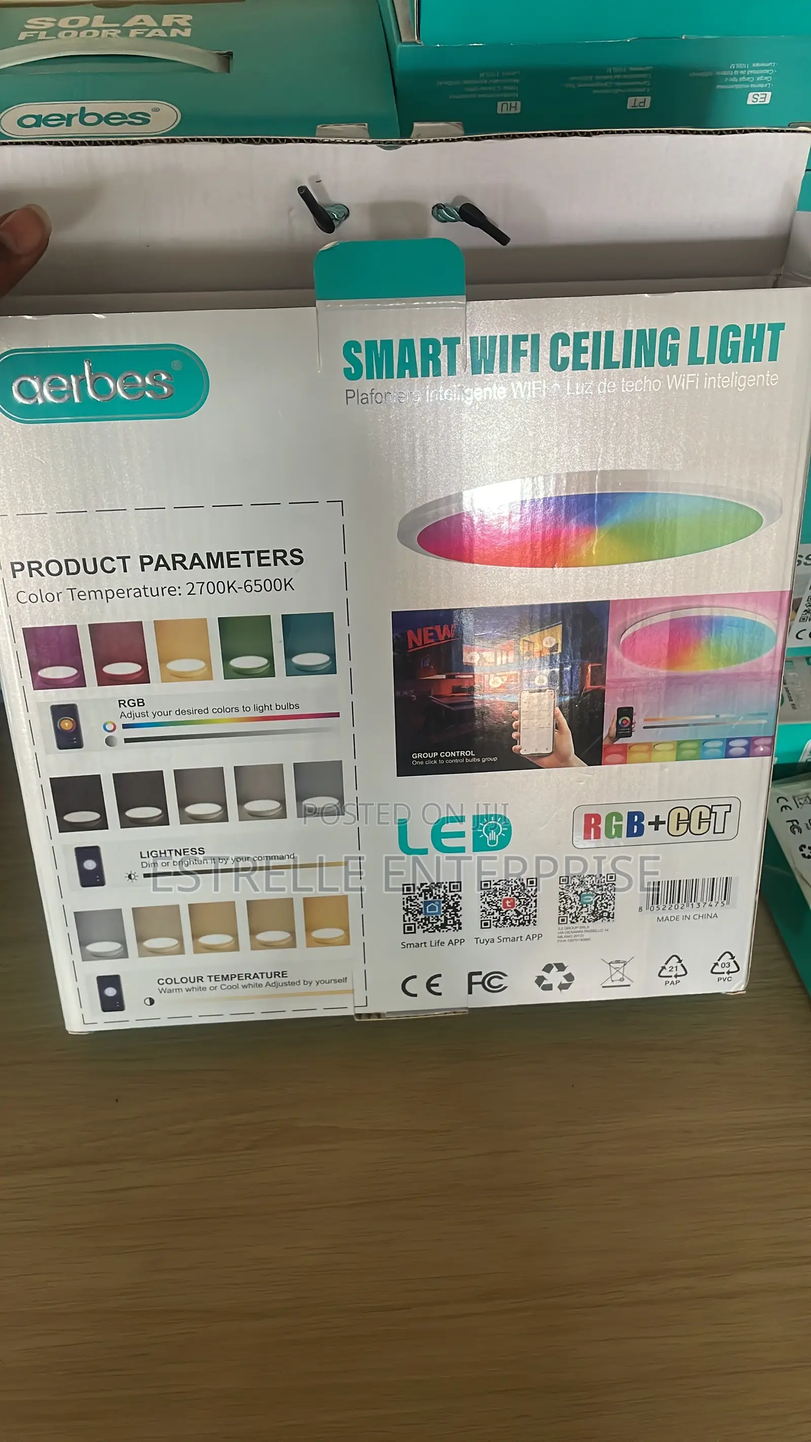 24W Aerbes Smart WiFi Ceiling Light RGB+CCT – AB-XDG9