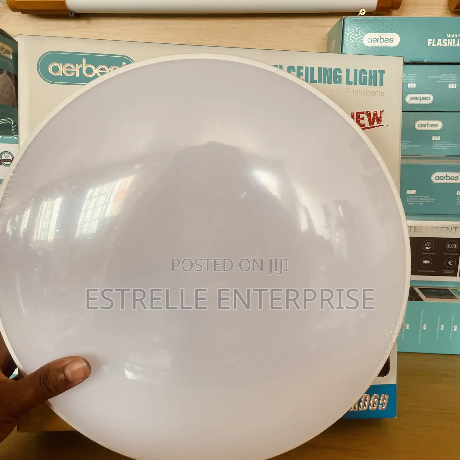 24W Aerbes Smart WiFi Ceiling Light RGB+CCT – AB-XDG9
