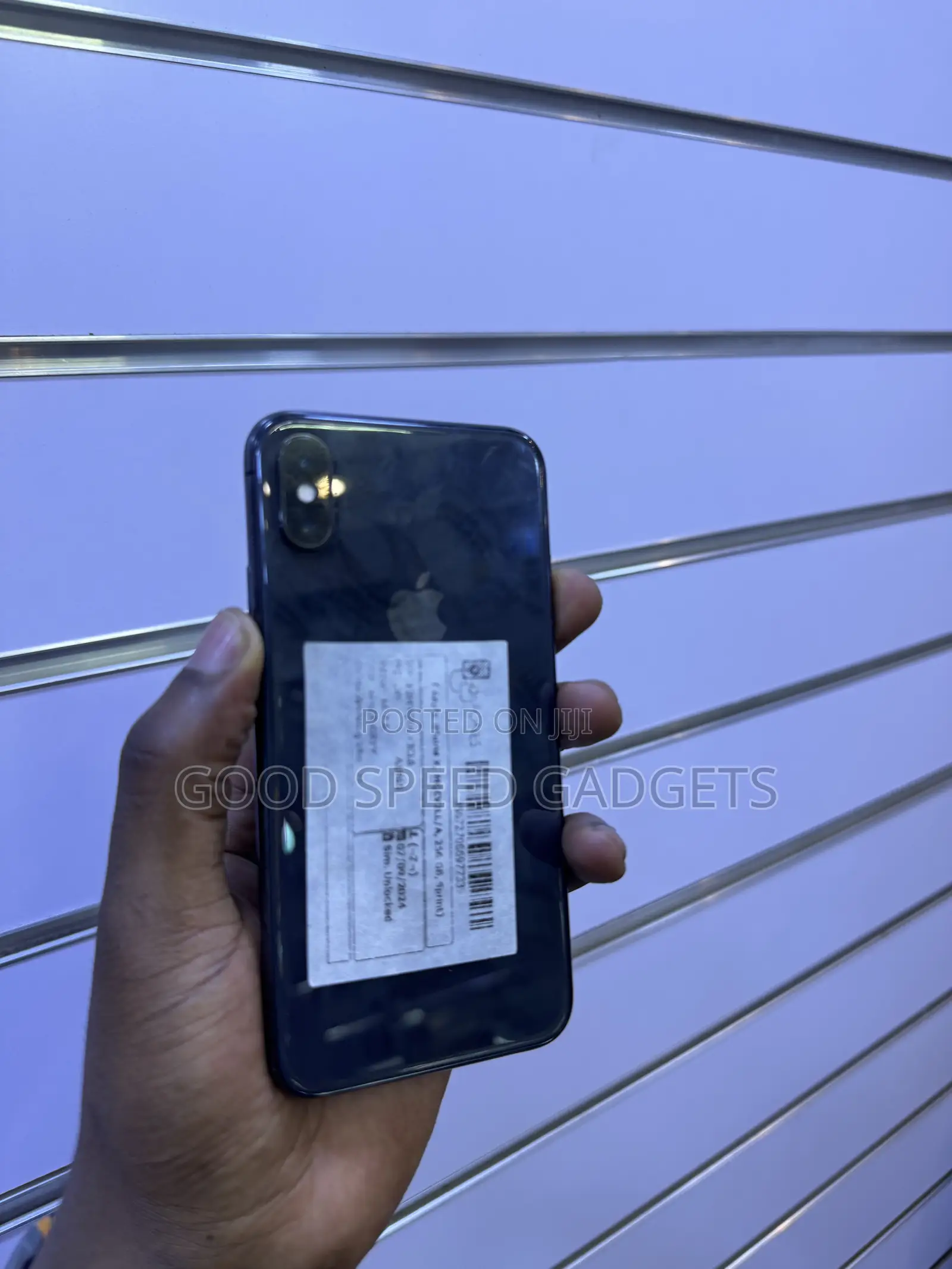 Apple iPhone X 256 GB Black