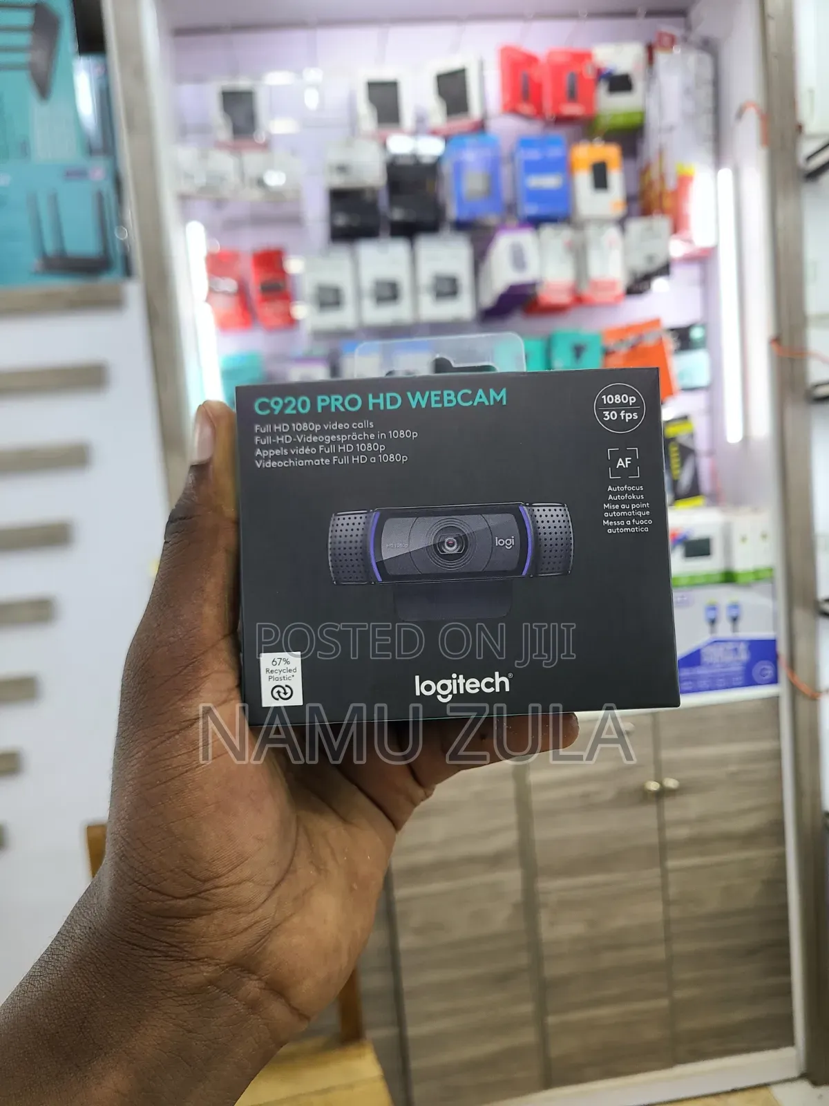 Logitech Webcam C920 Pro Webcam 108op