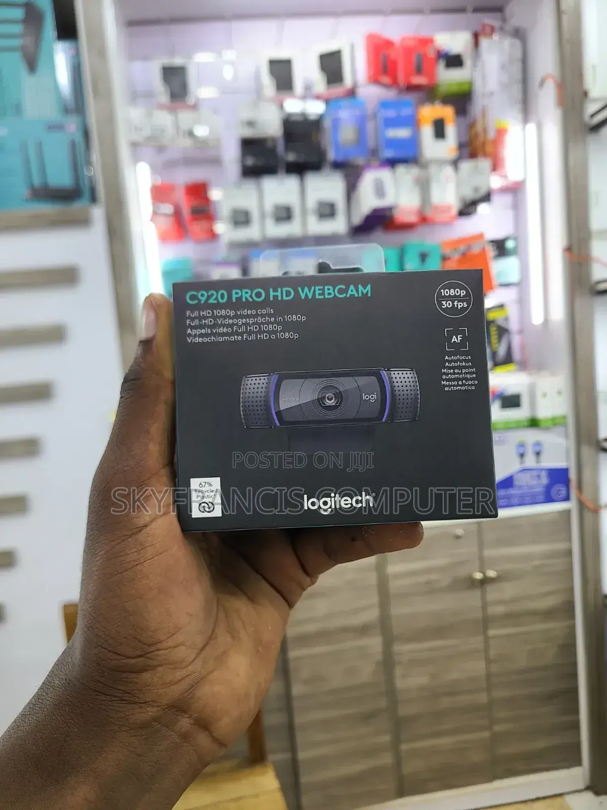 Logitech Webcam C920 Pro Webcam 108op
