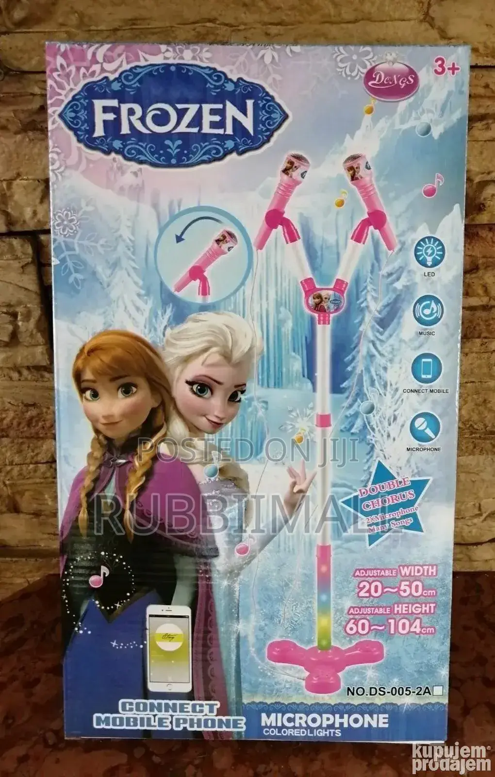 Frozen-Themed Karaoke Microphone Toy