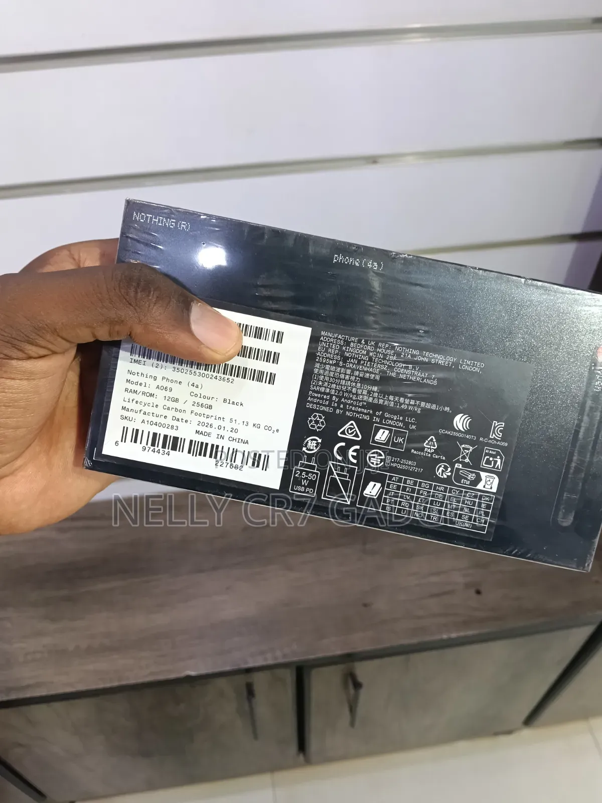 New Nothing Phone 4a 256 GB Black