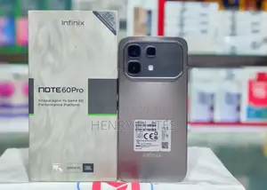 New Infinix Note 60 Pro 256 GB Silver