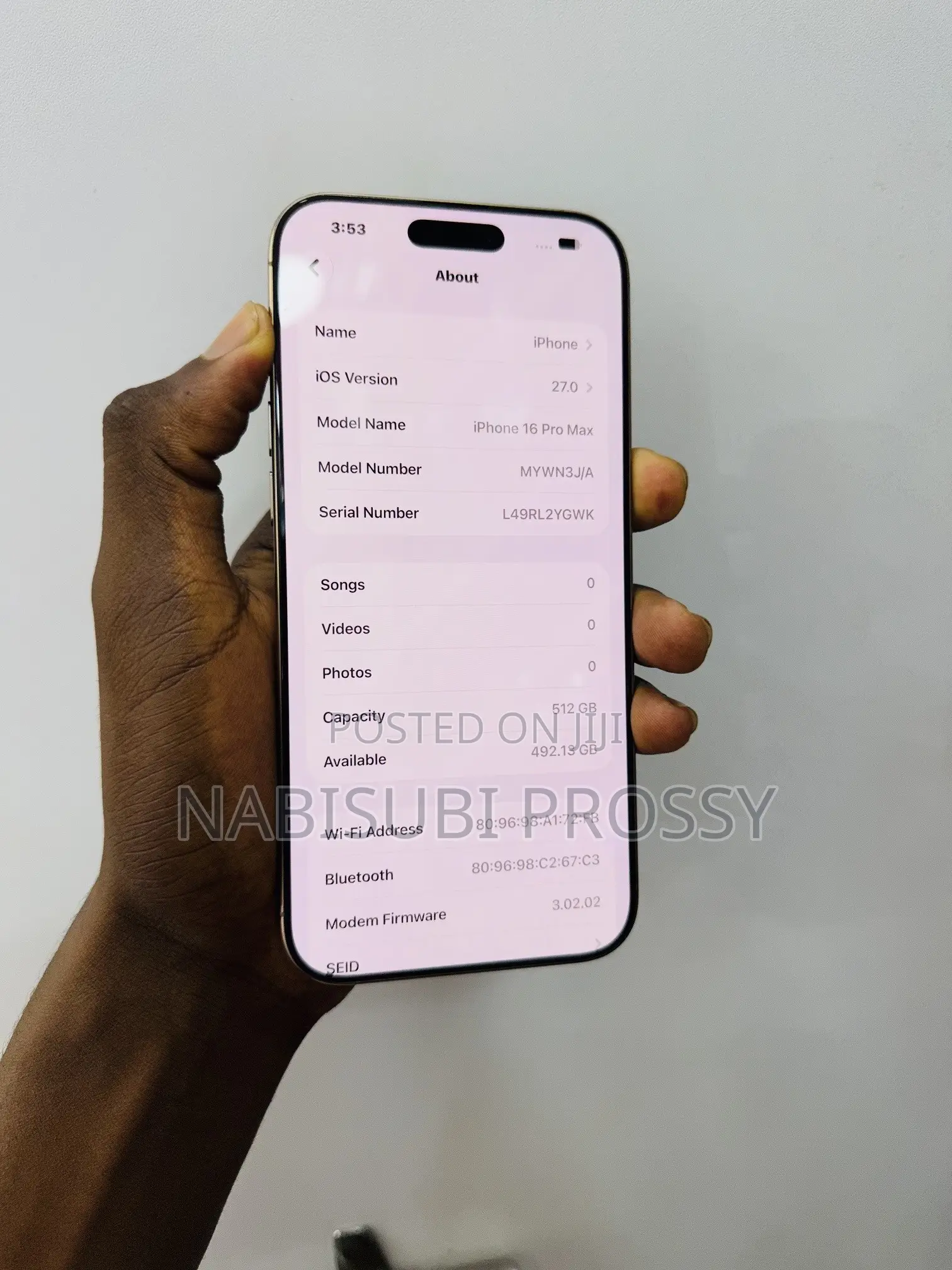 Apple iPhone 16 Pro Max 512 GB Gold