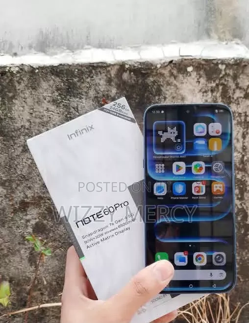 New Infinix Note 60 Pro 256 GB Blue