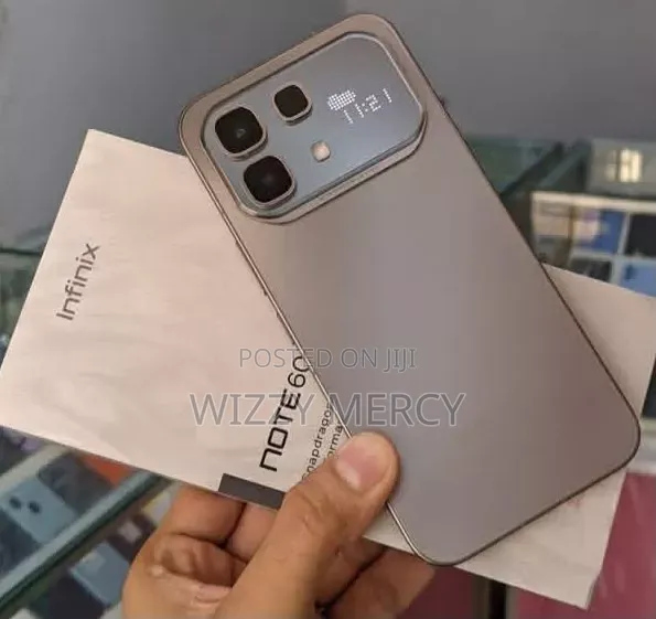 New Infinix Note 60 Pro 256 GB Gray