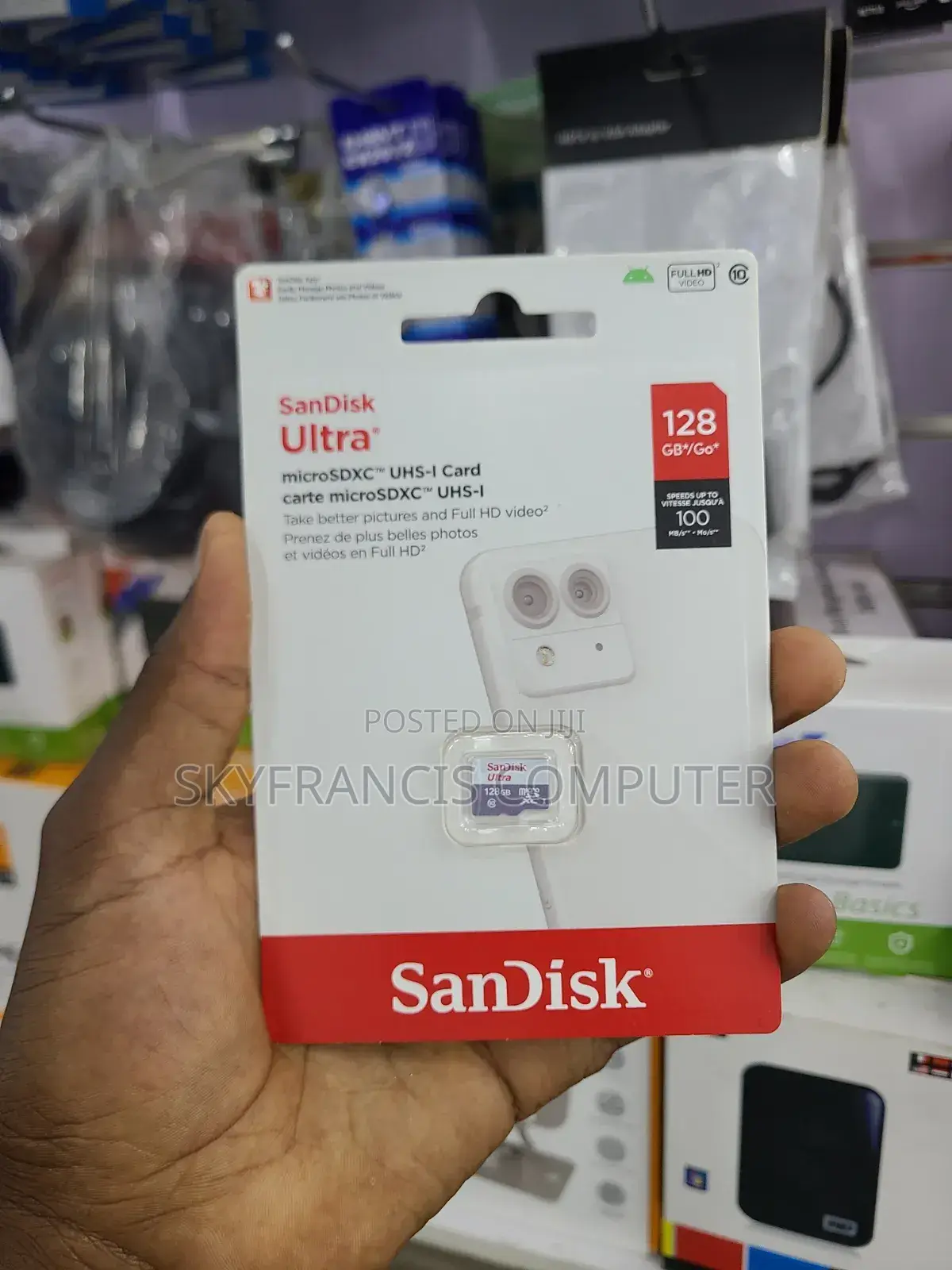 SanDisk Memory Card 128gb Original