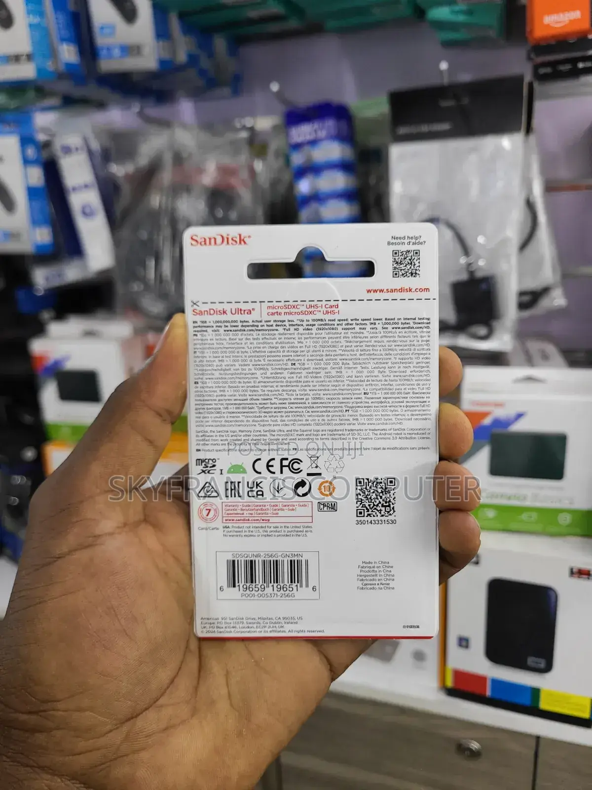 SanDisk Memory Card 128gb Original