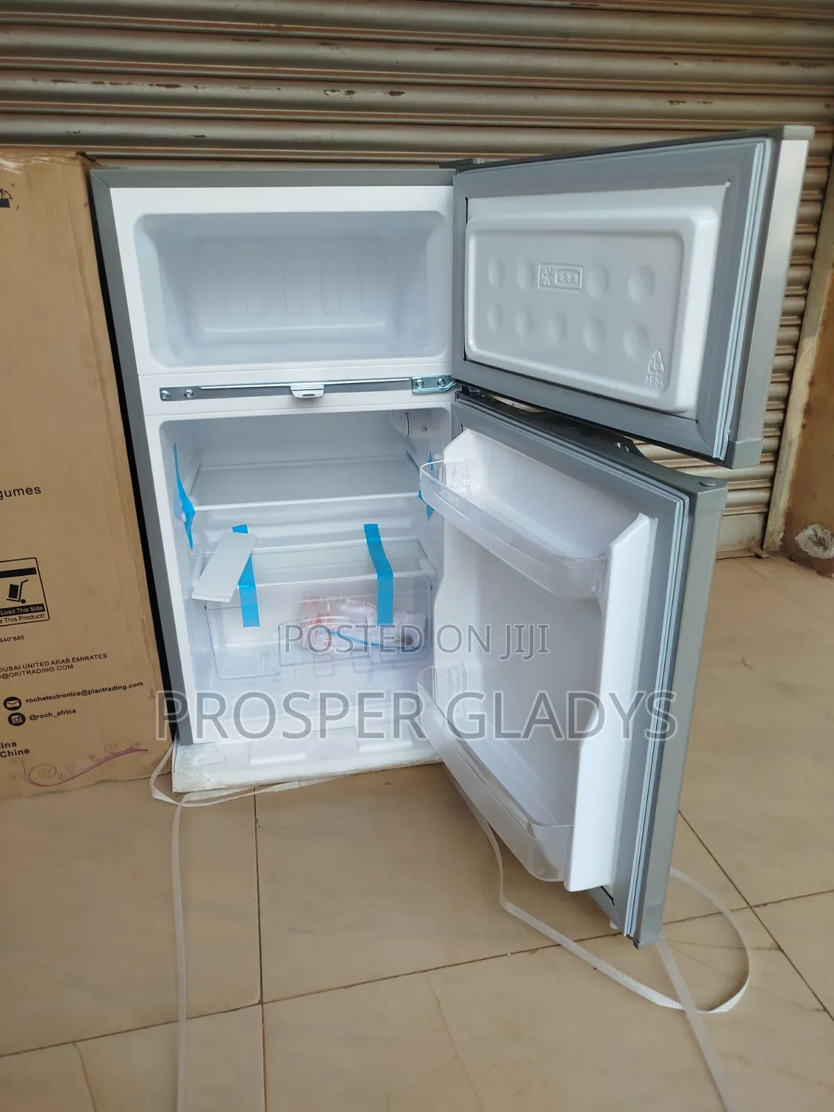 120 Litres Roch Double Door Refrigerator