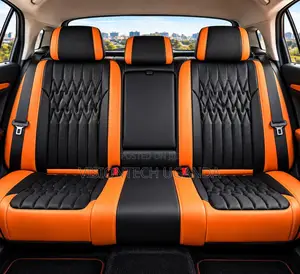 SEAT COVERS (Orange & Black)