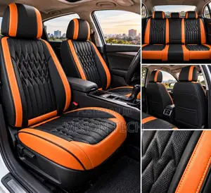 SEAT COVERS (Orange & Black)