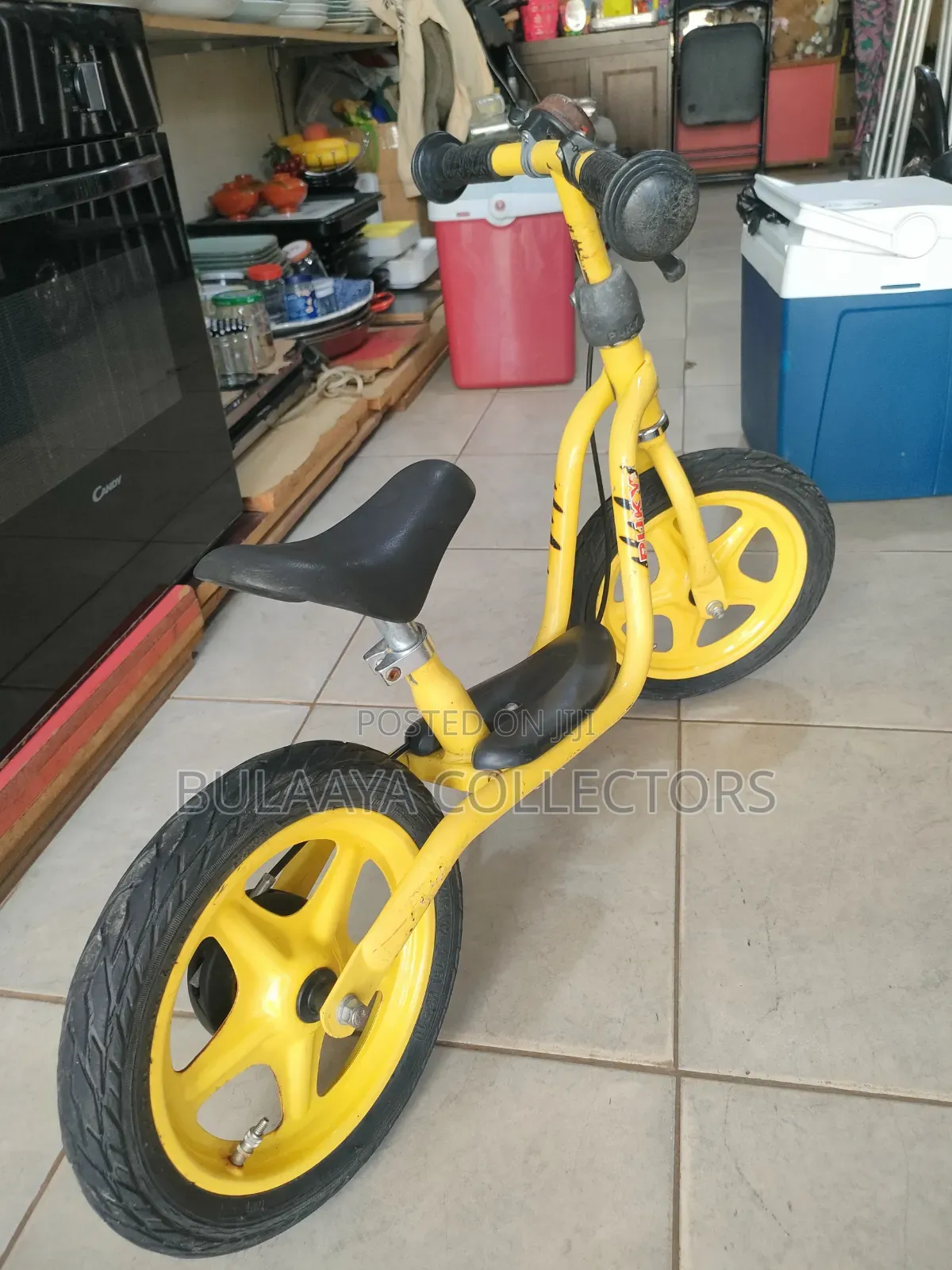 UK Used Puky LR 1L BR Yellow Kid's Balance Bike.