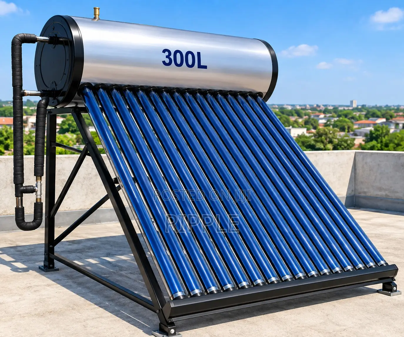 300L Solar Water Heater – High Capacity Hot Water System