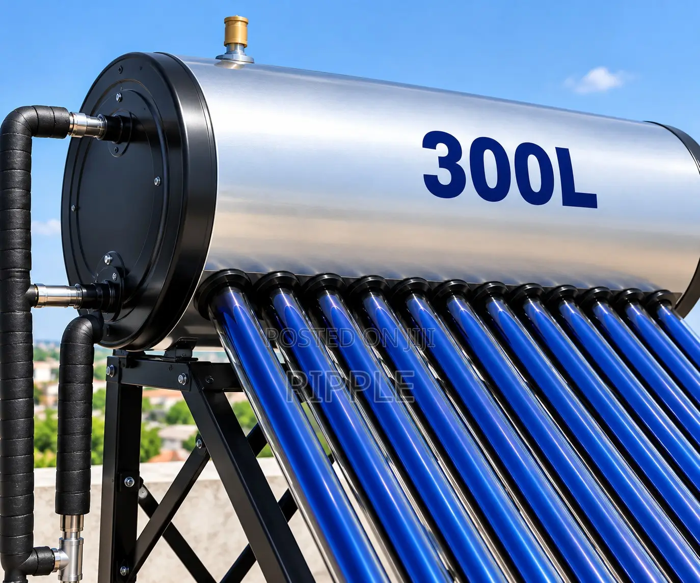 300L Solar Water Heater – High Capacity Hot Water System