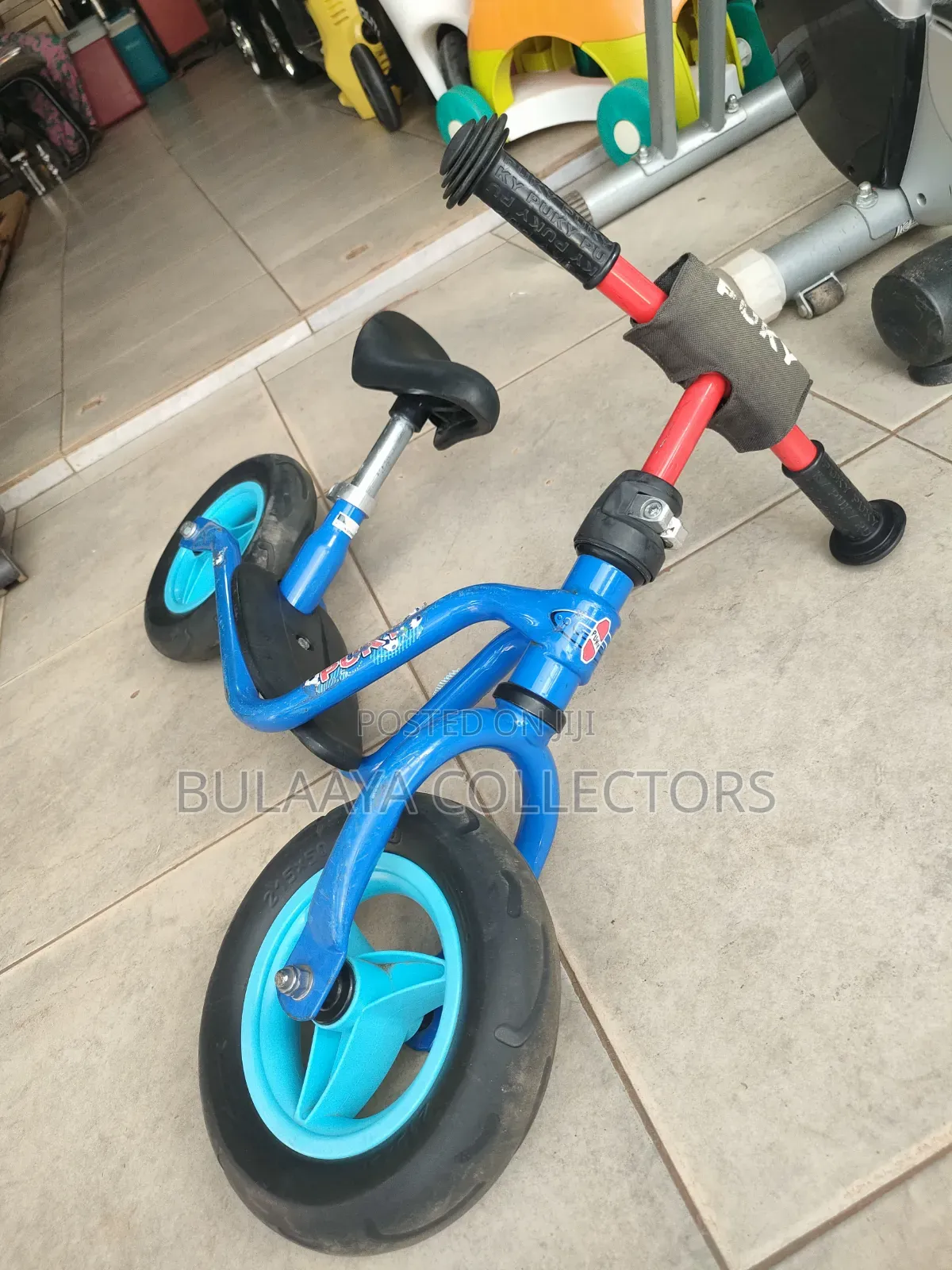 UK Used Blue PUKY Children Balance Bike.