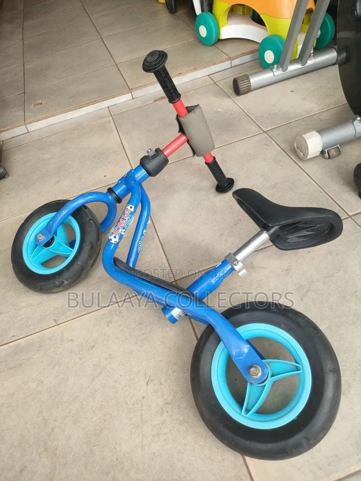 UK Used Blue PUKY Children Balance Bike.
