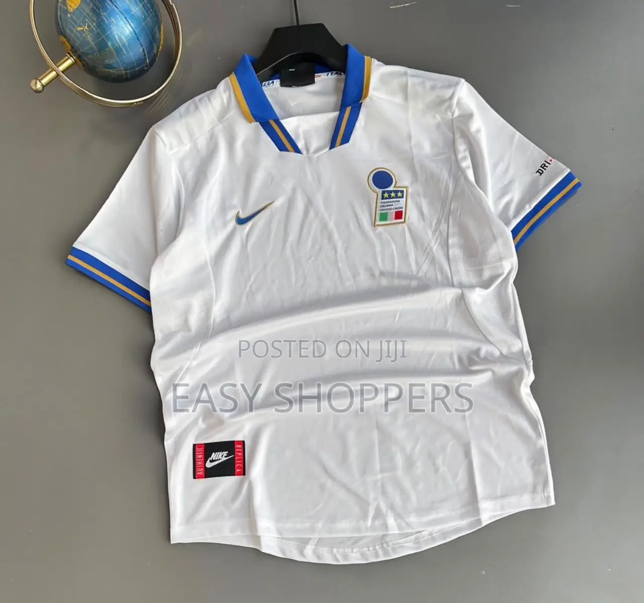 Italy 1996–97 Away Football Jersey Made by Nike