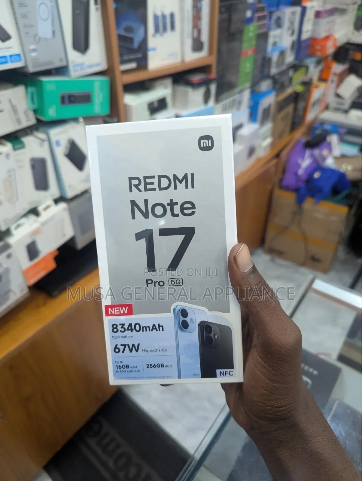 New Xiaomi Redmi Note 17 Pro 256 GB Black