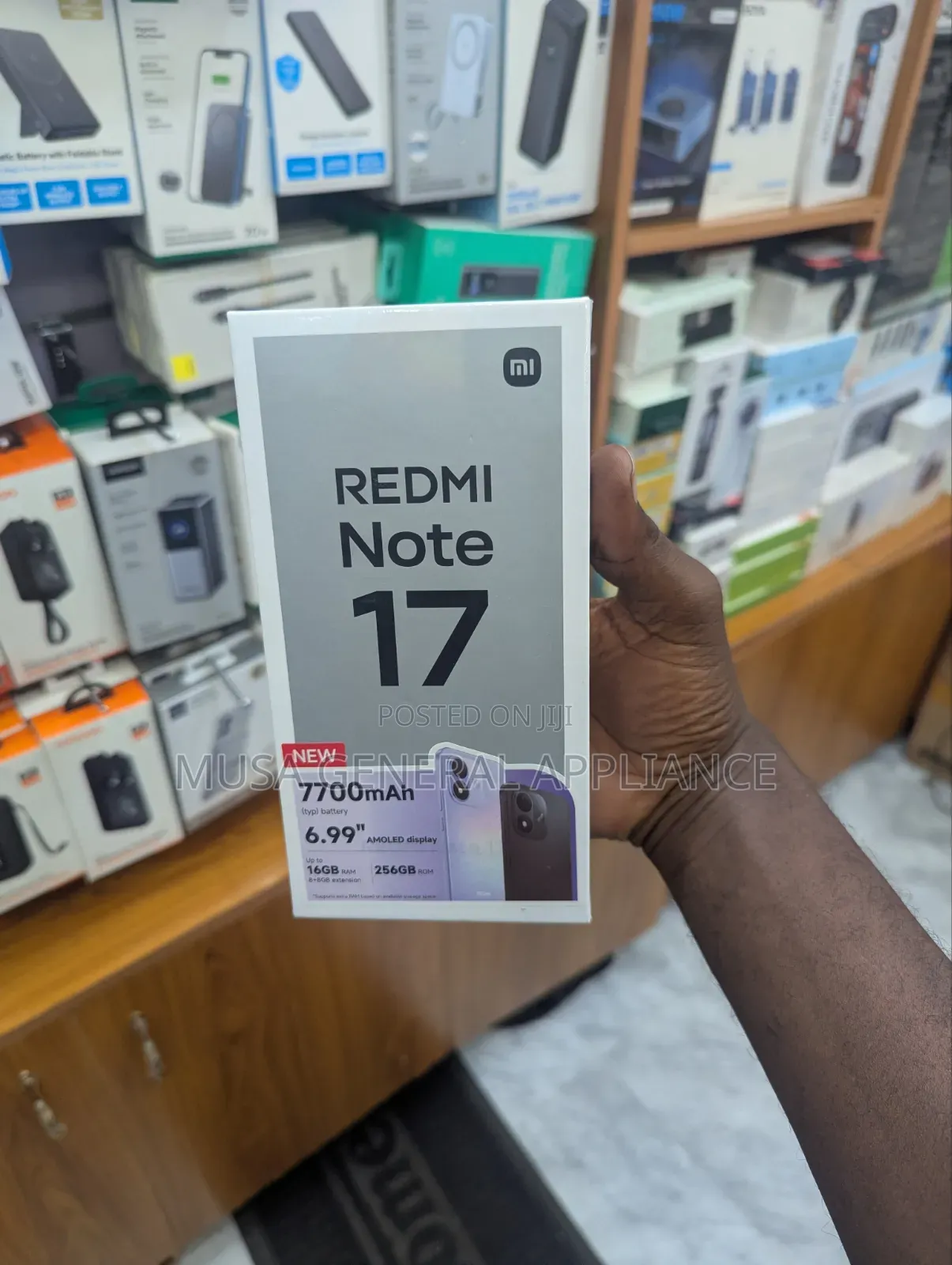 New Xiaomi Redmi Note 17 256 GB Black