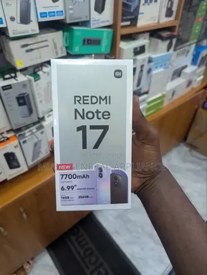 New Xiaomi Redmi Note 17 256 GB Black
