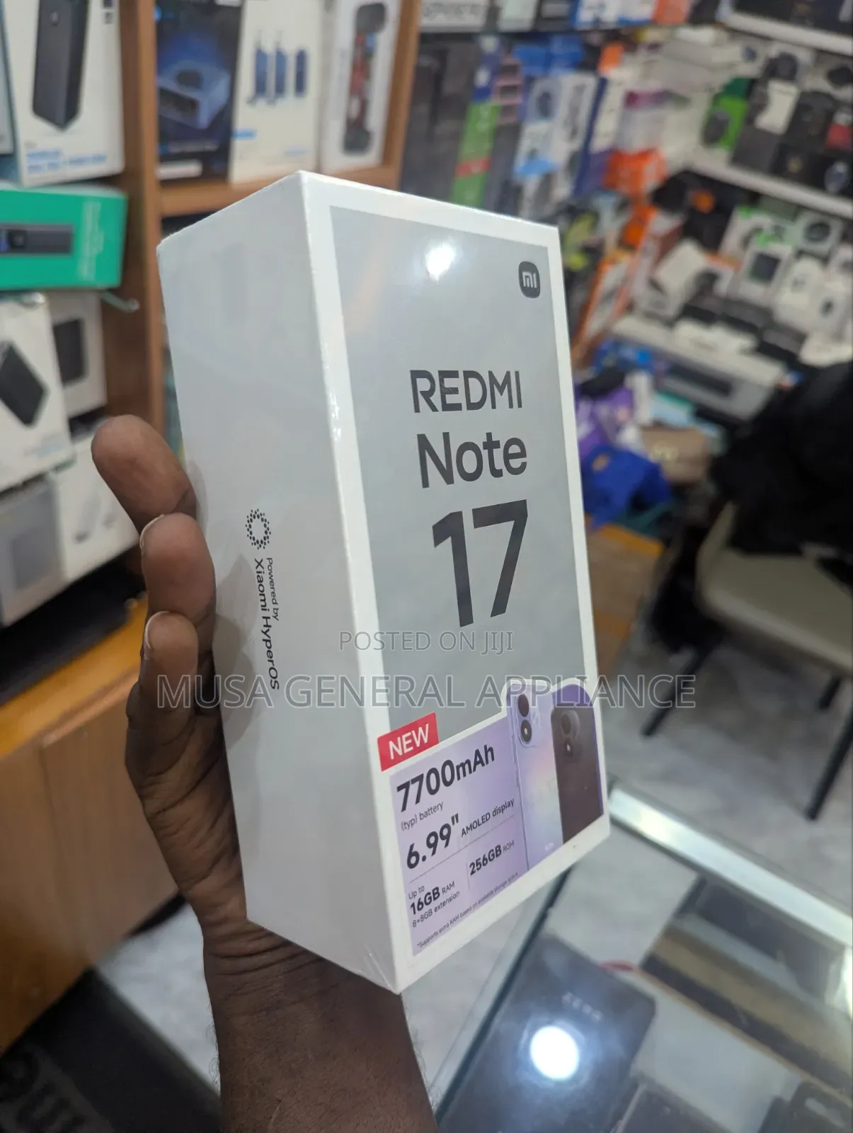 New Xiaomi Redmi Note 17 256 GB Black