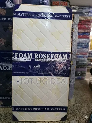 4x6 6Inch Rosefoam High Density Mattress - Multicolor