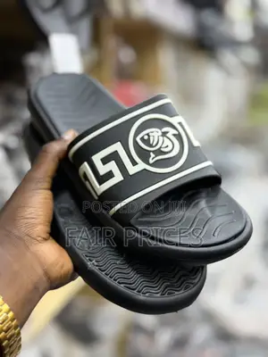 Waterproof Loufu Crocs Black