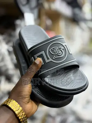 Waterproof Loufu Crocs Black