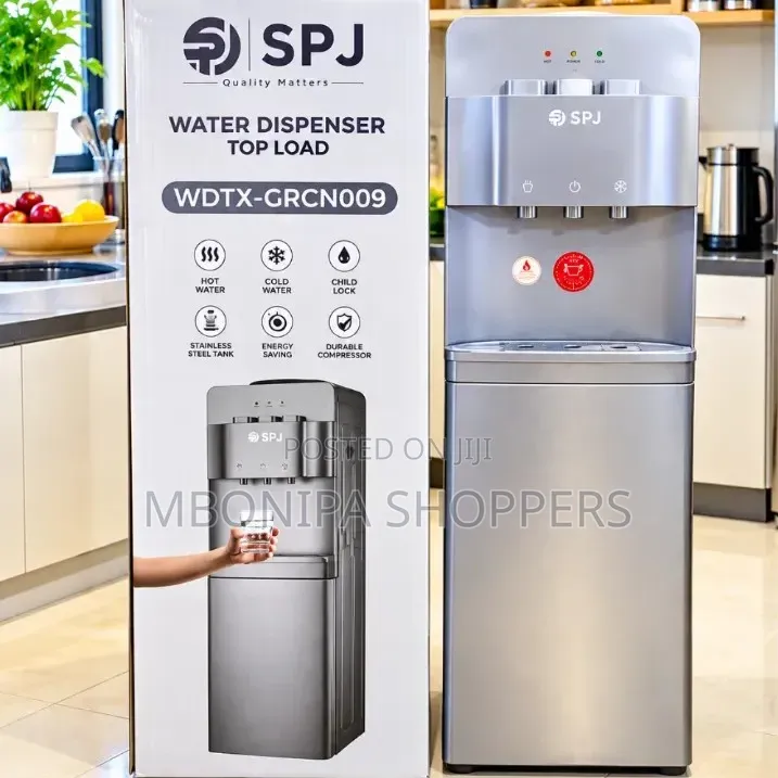 SPJ Top Load Water Dispenser – Hot & Cold Water