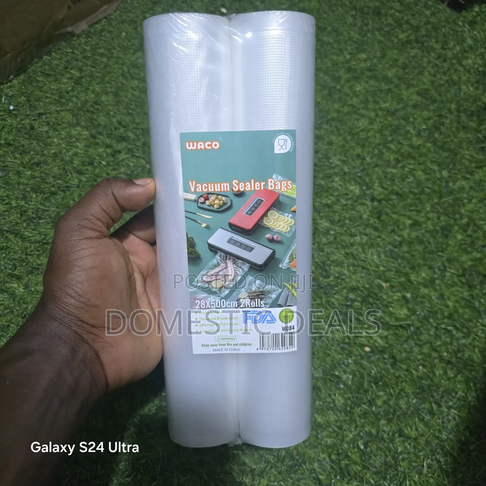 Rolls 28x500cm Vacuum Sealer Bags