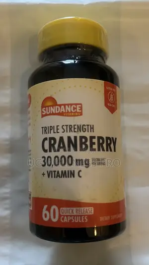 Sundance Vitamins, Triple Strength Cranberry, 10,000 Mg, 60 Caps