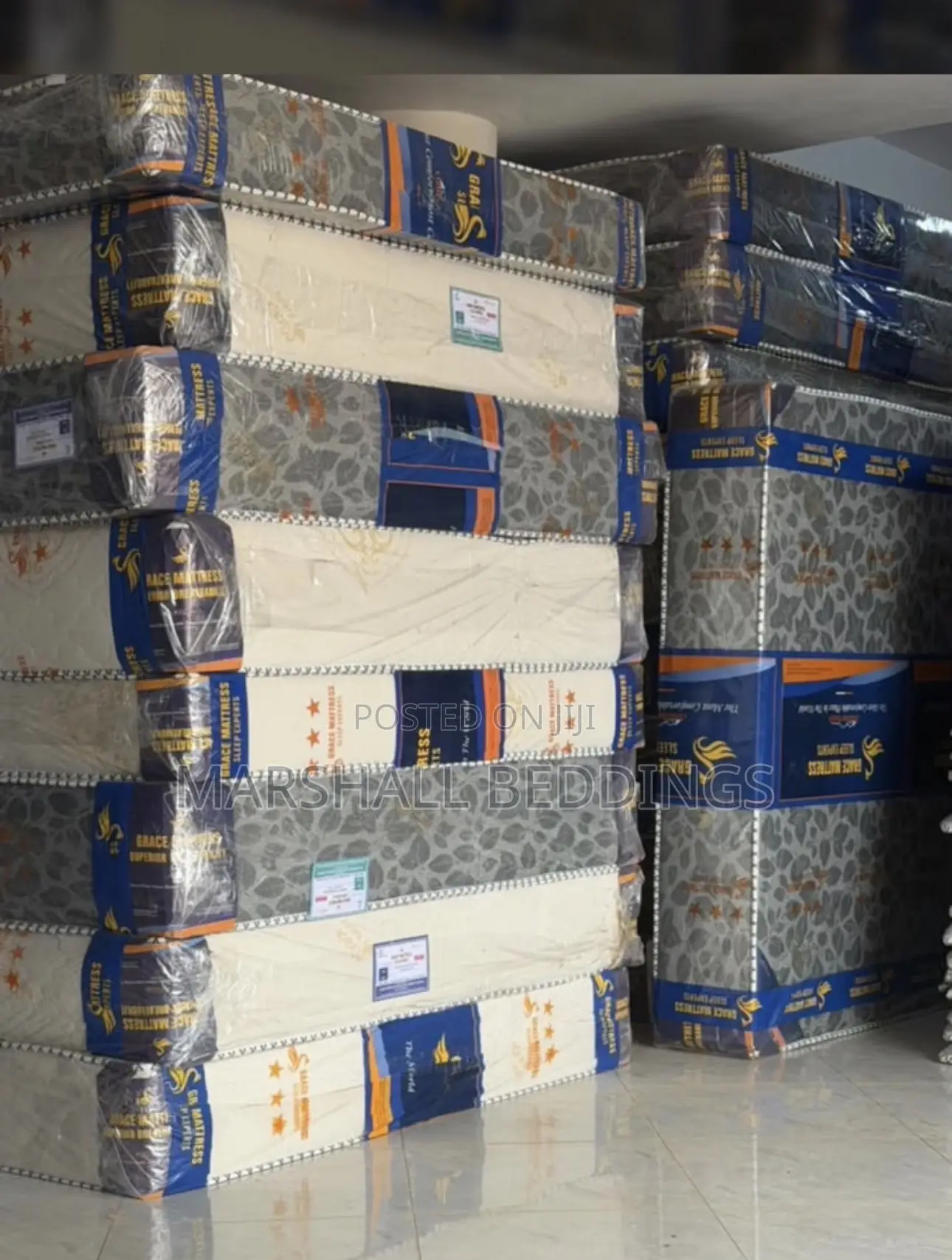 5*6/10inches Premium Fiber High Density Mattress