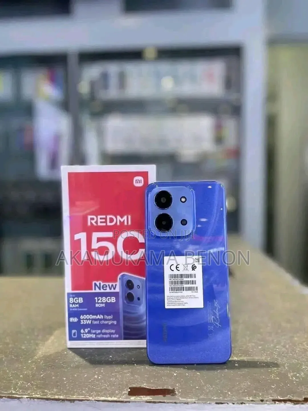 New Xiaomi Redmi 15C 4G 256 GB Blue