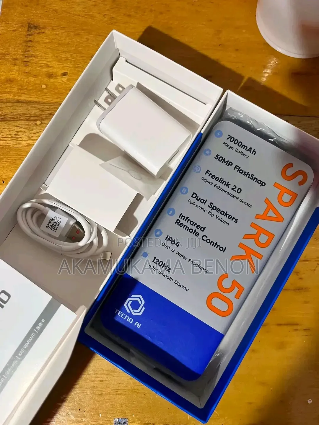 New Tecno Spark 50 128 GB Orange