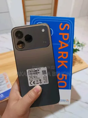 New Tecno Spark 50 128 GB Black