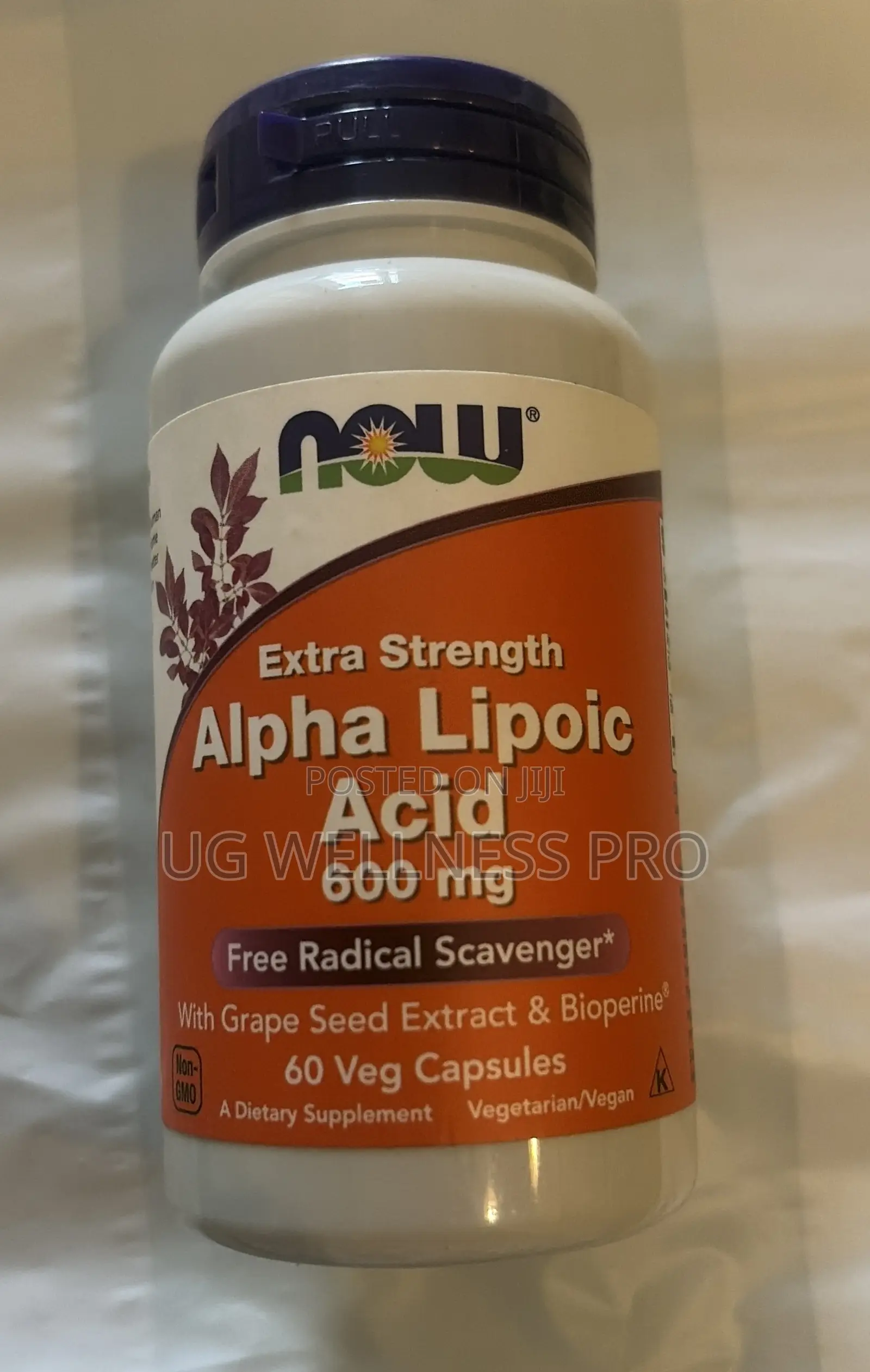 Now Foods, Alpha Lipoic Acid, Extra Strength, 600 Mg, 60 Cap
