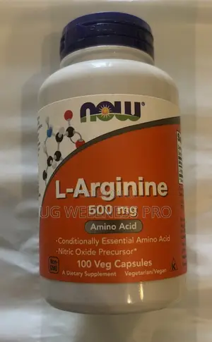 Now Foods, L-Arginine, 500 Mg, 100 Veg Capsules