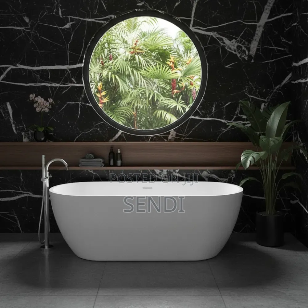 Fluted Freestanding Bathtub
