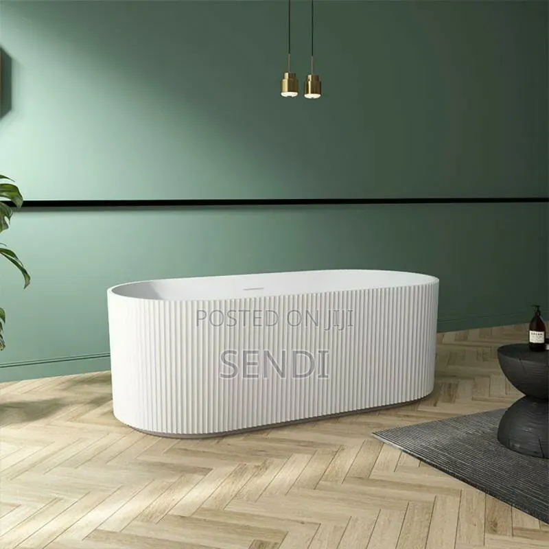 Fluted Freestanding Bathtub