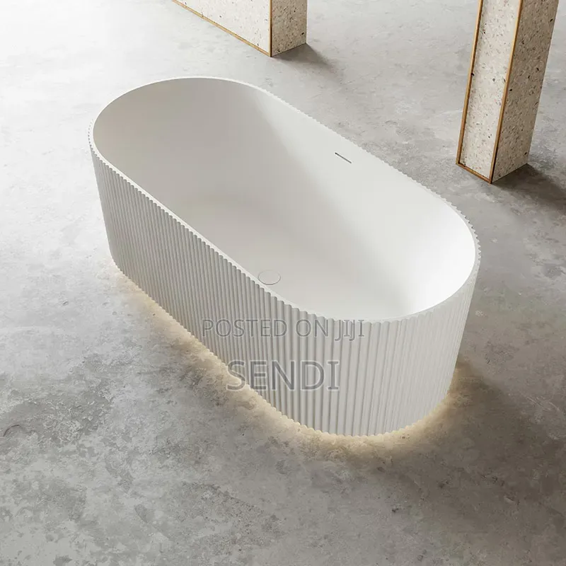 Fluted Freestanding Bathtub